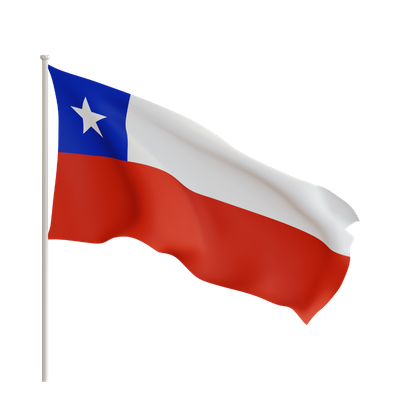 Bandeira Chile
