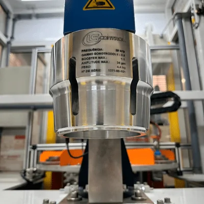 SOLDA POR ULTRASSON Solda por Ultrasson - LS Control